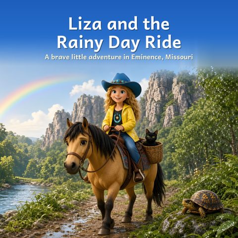 Liza and the Rainy Day Ride cover (English)