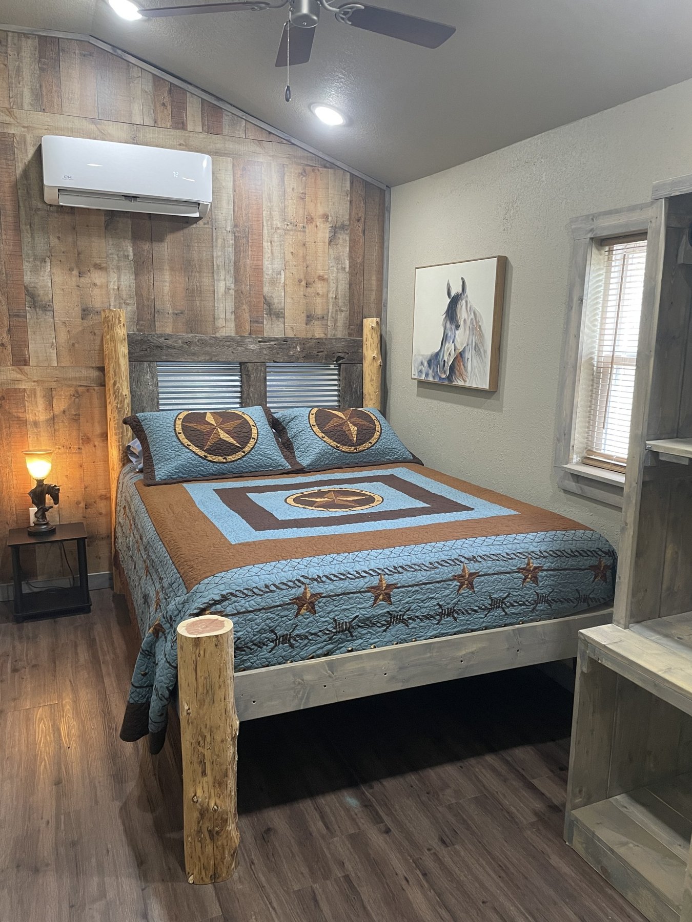 Cabin bedroom