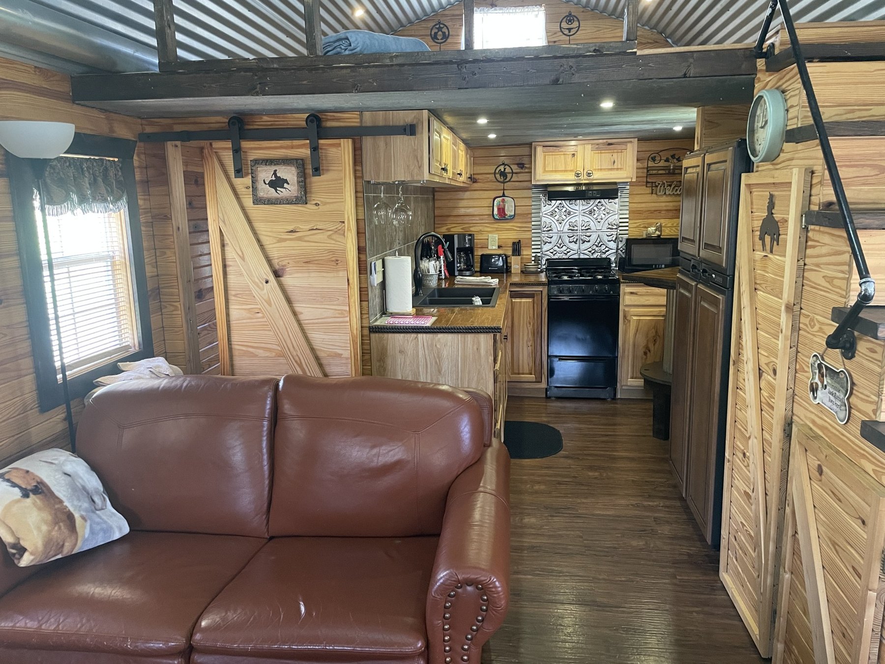 Cabin living room